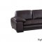 ML157 Sectional Sofa in Brown Leather by Beverly Hills