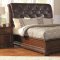 202581 Zanna Bedroom by Coaster in Brown Cherry w/Options