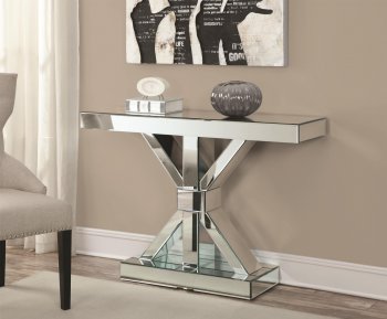 950191 Console Table by Coaster w/Mirrored Panel [CRCT-950191 Lurlynn]