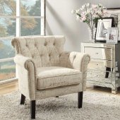 Barlowe Accent Chair 1193F2S in Fabric by Homelegance