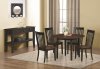 104351 Kyla 5Pc Dining Set in Black & Oak by Coaster w/Options