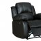 Cranley Power Motion Sofa 9700BLK in Black by Homelegance