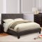 Leeroy 5Pc Bedroom CM7200LB in Gray Fabric w/Options