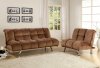 CM2904LT Marbelle Sofa Bed in Mocha Fabric w/Optional Chair