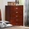 G1200B Bedroom Set in Cherry by Glory Furniture w/Options