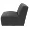 Cobie Swivel Accent Chair 905713 Dark Charcoal Fabric by Coaster