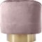 Farrah Accent Chair 520 in Pink Velvet Fabric by Meridian