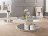 Ornat Coffee Table 80300 in Mirror by Acme w/Options