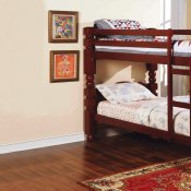 Cherry Finish Kid's Bunk Bed