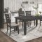 Dalila Dining Room Set 6Pc 102721 in Cappuccino by Coaster