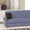 Rain Sofa Bed & Loveseat Set in Blue Fabric by Rain w/Options