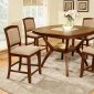 CM3026PT Redding II 5Pc Counter Height Dining Set in Oak