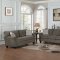 Alain Sofa 8225 in Grey Fabric by Homelegance w/Options