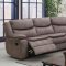 Gatria Motion Sectional Sofa CM6982GY in Gray Leatherette