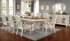 Arcadia Dining Table CM3150WH-T in Antique White w/Options