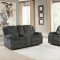 Jennings Power Motion Sofa 610254P in Charcoal by Coaster