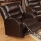 F6655 Motion Sofa Espresso Bonded Leather by Boss w/Options