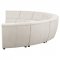 Charlotte Sectional Sofa 8Pc 551300 Ivory Fabic Coaster