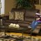 Mushroom Fabric Durango Reclining Sofa & Loveseat w/Options