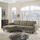 Empress EEI-1666 Sectional in Oatmeal Fabric by Modway