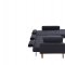 Summer Sectional Sofa in Dark Blue Fabric by ESF