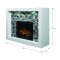 Crystal Mantel Electric Fireplace by Dimplex w/Logs