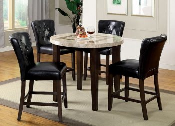 CM3693RPT Lisbon III Counter Height 5Pc Dining Set w/Options [FADS-CM3693RPT-3871PC Lisbon III]