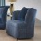 Kaffir Sofa 53270 Sofa in Dark Blue Fabric by Acme w/Options