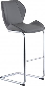 D1446BS-GR Set of 4 Bar Stools in Grey by Global [GFBA-1446BS-GR]