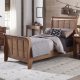 Grandpa's Cabin Kid's 4Pc Bed Set 175-TBR in Aged Oak by Liberty