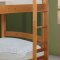 Rich Honey Pine Finish Contemporary Twin Bunk Bed