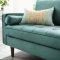 Valour Sofa in Teal Velvet Fabric by Modway w/Options