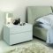 Pavo Cenere Upholstered Bed in Ash Nabuck by Rossetto w/Options