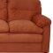 6300 Lisa Sofa & Loveseat Set in Bulldozer Persimmon by Chelsea