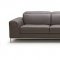 1727 Premium Leather Sectional Sofa in Mudslide Brown by J&M