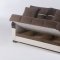 Bennett Best Brown Sofa Bed in Fabric by Istikbal w/Options