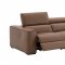 Picasso Power Motion Sofa in Caramel Leather by J&M w/Options