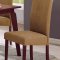 Cherry Finish Sleek Contemporary 5Pc Dinette Set