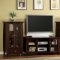 CM5059 Rochelle TV Console in Cherry w/Optional Pier Cabinets