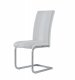 D915DC Set of 4 Dining Chairs in White by Global