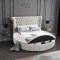 Luxus Velvet Bed in Cream by Meridian w/Options