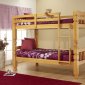 5000 Twin Over Twin Bunk Bed in Honey Pine