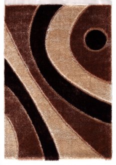 Modern C8016 Brown Area Rug