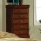 CM7650LDK Venice Bedroom in Dark Oak w/Platform Bed & Options