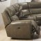 Lonna Recliner Sectional Sofa 54600 in Taupe by Acme w/Options