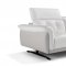 Sofia Sectional Sofa in White Leather by ESF