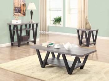 705398 Coffee Table 3Pc Set by Coaster w/Options [CRCT-705398]