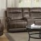 Brixton Sofa 602441 in Buckskin Brown Microfiber by Coaster