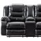 Vacherie Motion Sofa & Loveseat Set 79308 in Black by Ashley