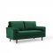 Valour Sofa in Green Velvet Fabric by Modway w/Options